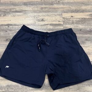 Fabletics size large navy blue workout shorts
